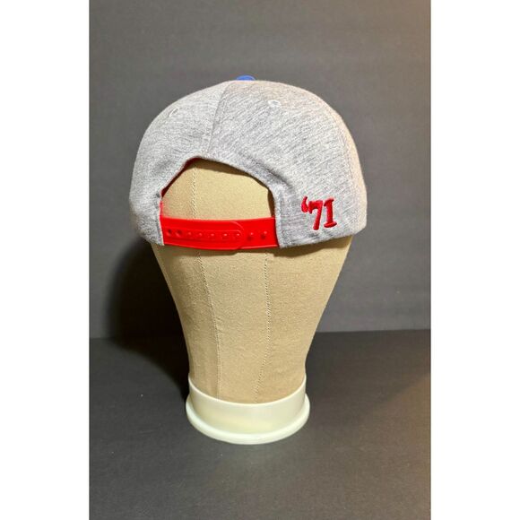 Disney Parks Walt Disney World Snapback Hat Gray Blue Red ’71 Adjustable Adult - Picture 3 of 6